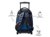Mochila Escolar Grande Con Ruedas Zord Robot Gigante Bomper Renglones Talla L - Totto