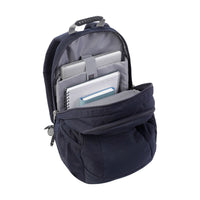 Mochila Escolar Grande Totto Krimmler Azul Marino Mochila De Tres Compartimentos Con Refuezos Para Tablet o PC Color Azul Marino - Totto