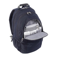 Mochila Escolar Grande Totto Krimmler Azul Marino Mochila De Tres Compartimentos Con Refuezos Para Tablet o PC Color Azul Marino - Totto