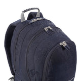 Mochila Escolar Grande Totto Krimmler Azul Marino Mochila De Tres Compartimentos Con Refuezos Para Tablet o PC Color Azul Marino - Totto