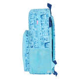 Mochila Escolar Grande Adaptable a Carro Snoopy Love - Safta