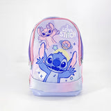 Mochila Escolar Mediana Love Stitch y Angel Adaptable a Carro Talla M - Cerdá