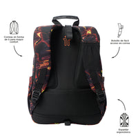 Mochila Escolar Grande Acuareles Flash Talla L – Totto