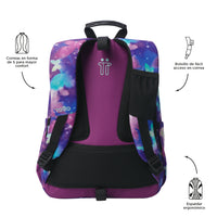 Mochila Escolar Grande Glitter Star Butterfly Talla L – Totto