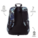 Mochila Escolar Grande Acuareles Motto Moteros Talla L – Totto