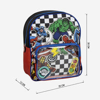 Mochila Infantil Avengers Superhéroes Hulk Capitán América Spiderman Ironman - Cerdá