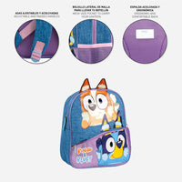 Mochila Infantil Guardería Bingo y Bluey - Cerdá