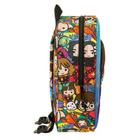 Mochila Guardería Harry Potter 3D Pequeña Con Bolsillo Porta Botellas - Safta