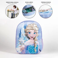 Mochila Infantil Guardería Frozen Elsa Nieve - Cerdá