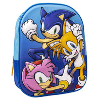 Mochila Infantil Sonic Personajes - Cerdá