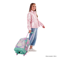 Mochila Escolar Mediana Con Ruedas Rue Bomper Mellow Talla M - Totto