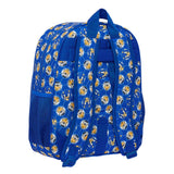 Mochila Escolar Mediana Sonic Prime Mochila Junior Adaptable a Carro - Safta