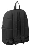 Mochila Escolar Grande Negra Básica Munich - Safta