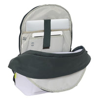 Mochila Escolar Grande Real Madrid Primera Equipación - Mochila Escolar Doble Para Portátil 15,6" + Usb Real Madrid Equipación 24/25 Dos Compartimentos - Safta