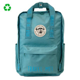 mochila saludos del mundo verde pepita viajera rpet en papeleria badajoz disponible en be to be menacho y valdepasillas
