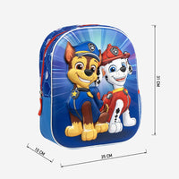 Mochila Infantil Paw Patrol 3D Patrulla Canina - Cerdá