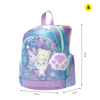 Mochila Escolar Pequeña Friends Gatos Talla S - Totto