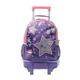 Mochila Escolar Mediana Con Ruedas Star Cat Talla M - Totto