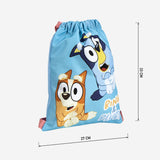Mochila De Cuerdas Saco De Cuerdas Saquito Bingo y Bluey - Cerdá