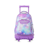 Mochila escolar Totto con ruedas desmontable corazones y estrellas en papeleria Badajoz