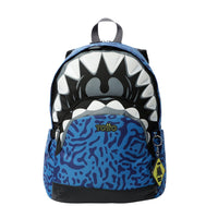 Mochila Escolar Sharky Dientes De Tiburón Talla M - Totto