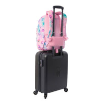 Mochila Escolar Grande Acuareles Glitter Shiny Heart - Totto