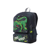 Mochila Escolar Rex Dino Raptors Dinosaurios Talla M - Totto