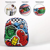 Mochila Infantil 3D Avengers Superhéroes - Cerdá