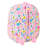 Mochila Infantil 3D Peppa Pig Con Bolsillo Para Botella - Safta