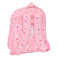 Mochila Infantil Guardería Minnie Mouse Adaptable A Carro Mochila Preescolar Minnie Mouse Baby - Safta