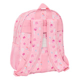 Mochila Infantil Guardería Minnie Mouse Adaptable A Carro Mochila Preescolar Minnie Mouse Baby - Safta