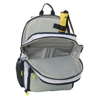Mochila Escolar Grande Para Padel Real Madrid Primera Equipación - Mochila Escolar Con Cuatro Compatimentos  Para Uso Escolar y Extraescolares De Padel Real Madrid Equipación 24/25 - Safta
