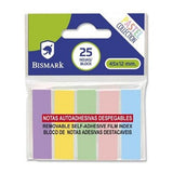 Notas adhesivas desplegables pastel Bismark 45x12 mm disponibles en papeleria en Badajoz Be To Be