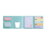 Notas Adhesivas Removibles helados de Unicornios Pastel 250 Unidades - Milan
