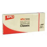 Notas Adhesivas Classic Notes  Reposicionables 40x50 mm 300 unidades - Apli