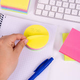 Notas Adhesivas Redondas Edición Neón 67 mm 250 Unidades - Milan