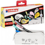 Rotuladores Edding 1200 Pack Portatodo + 14 Rotuladores Edding Fluor y Pastel - Edding