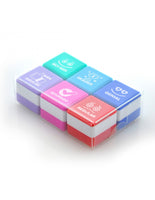 Pack 6 Sellos de Motivación en Castellano Sellos Motivacionales Para Profesores y Educadores en Español - CoolBox