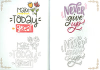 Practica Lettering y Colorea nº1 - Todo Libro