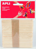 Bolsa de Palos de Polo Color Madera Natural 40 Unidades - Apli