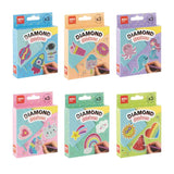 Pegatinas Adhesivos Decora tus Stickers con Diamantes Temáticas Surtidas - Apli