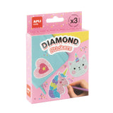 Pegatinas Adhesivos Decora tus Stickers con Diamantes Temáticas Surtidas - Apli
