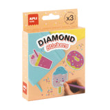 Pegatinas Adhesivos Decora tus Stickers con Diamantes Temáticas Surtidas - Apli
