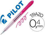 Bolígrafo Pilot Super Grip M Rosa 1.0 Medium - Pilot