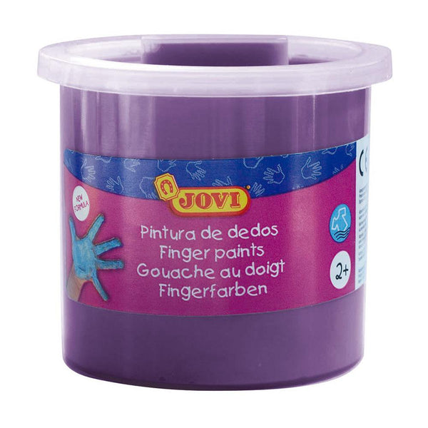 Pintura de dedos violeta Jovi 125 cc en papeleria Badajoz disponible en Be To Be Menacho y Valdepasillas