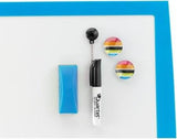 Pizarra Blanca Magnetica con Rotulador y Borrador - Novo