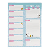 Planificador semanal Snoopy Safta disponible en papeleria en Badajoz para escritorio estudio oficina y organizacion diaria

