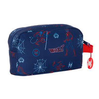 Portameriendas Isotérmico Azul Spiderman Avengers Termo Azul Spiderman Marvel Avengers Portadesayunos Infantil Térmico Marvel Avengers Spiderman - Safta