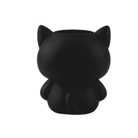 Cubilete Portalápices Organizador De Sobremesa Escritorio Gato Negro Pencil Holder - Itotal