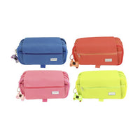 Estuche Portatodo Tres Cremalleras Tres Compartimentos Con Solapa y Llavero Gamer - Lagart